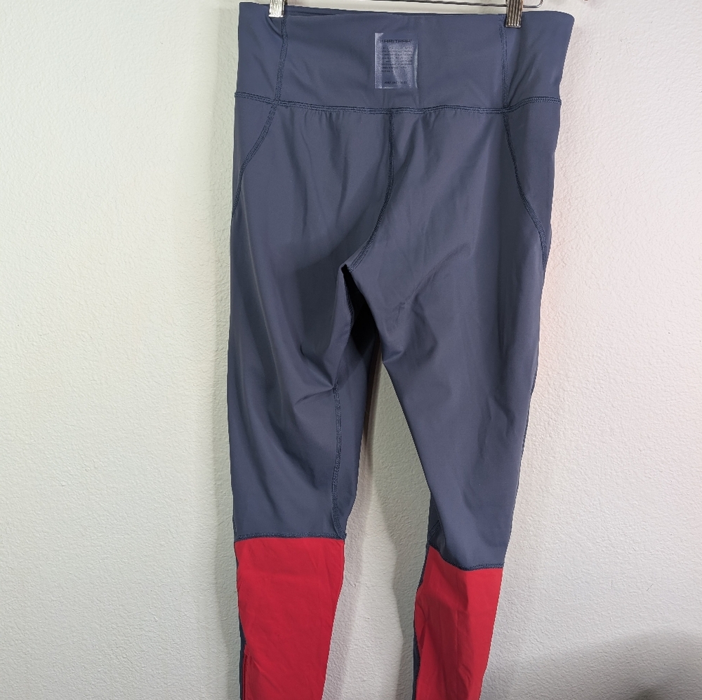 Nwt Kari traa Hiking Tights XL Blue Technical Leggings